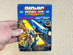 Bionic Commando (gioco Nintendo NES) completo CIB - autentico - testato