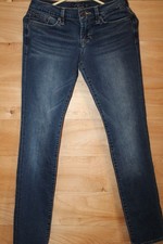 Lucky Brand Sweet Straight Jeans Womens Size 0/25 Dark Wash Stretch Denim