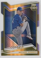 2022 Panini Elite Extra Edition Status Gold Die-Cut 4/10 Michael Kennedy y6z