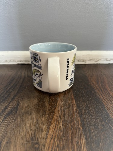 Starbucks Been There Series Collection Detroit Michigan 14oz Coffee Mug Cup - Picture 5 of 7