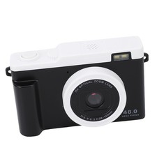 1080P 48MP HD Dual Camera Portable Digital Camera With 15x Digital Zoom LED AMAC