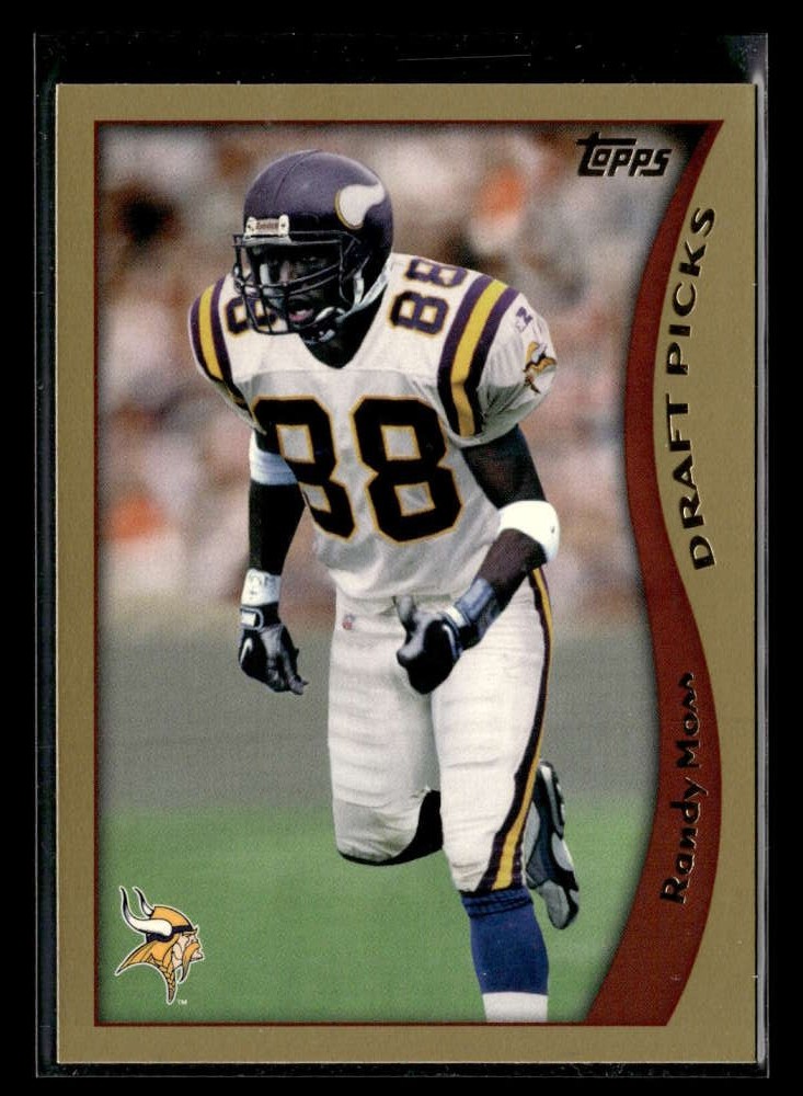 1998 Topps Randy Moss #352 Rookie Minnesota Vikings UX3064