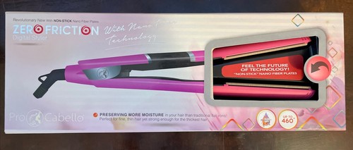 Piastra per capelli digitale ProCabello Zero Friction Technology nano fibra - Foto 2 di 9
