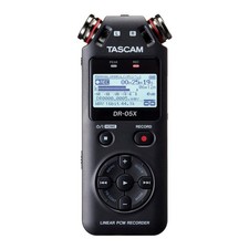 Tascam DR-05X Stereo Handheld Digital Audio Portable Recorder USB Audio Interf