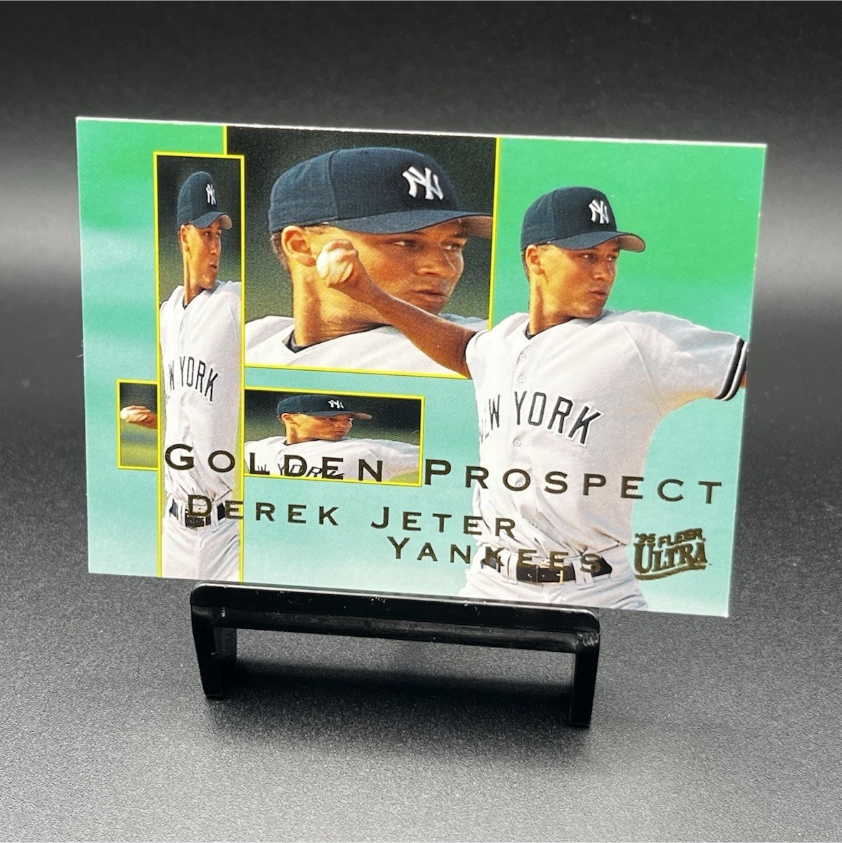 Fleer Ultra 1995 Golden Prospect Derek Jeter #7/10 New York Yankees MLB Card