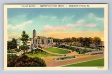 Excelsior Springs MO-Missouri Hall Of Waters Haven Of Health Vintage Postcard