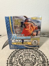 2023 Bowman Chrome Baseball Factory Sealed Retail MEGA BOX Topps MLB