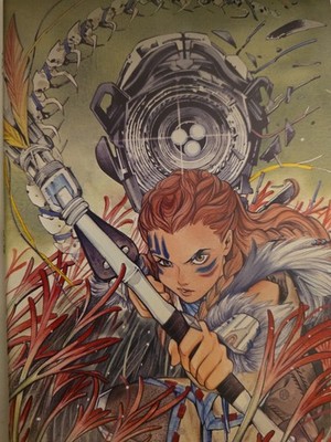 Horizon Zero Dawn #1 2020 Titan Comics Variant Cover Peach Momoko B&B VGC