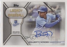 2019 Topps Legacy of Baseball Auto Adalberto Mondesi #LBA-AM Auto fm0