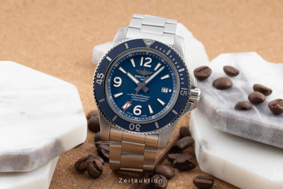 Breitling Superocean 44 Stahl Automatik Herrenuhr Ref. A17367D81C1A1 B&P 2023 - Bild 3 von 4