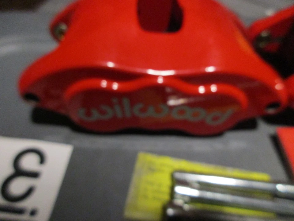 Kit de pinza delantera Wilwood 140‐11291‐R D52 2 pistones roja para camionetas/coches GM 1968-96 Foto 3 de 4