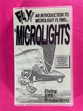 Fly Microlights VHS Video Tape