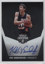 2015 Panini Totally Certified Signatures 15/49 Kiki Vandeweghe #TC-KV Auto 0o9