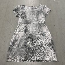 Silence + Noise Women’s Metallic Animal Print Dress Size 4 Party Date Night Club