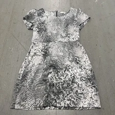 Silence + Noise Women’s Metallic Animal Print Dress Size 4 Party Date Night Club