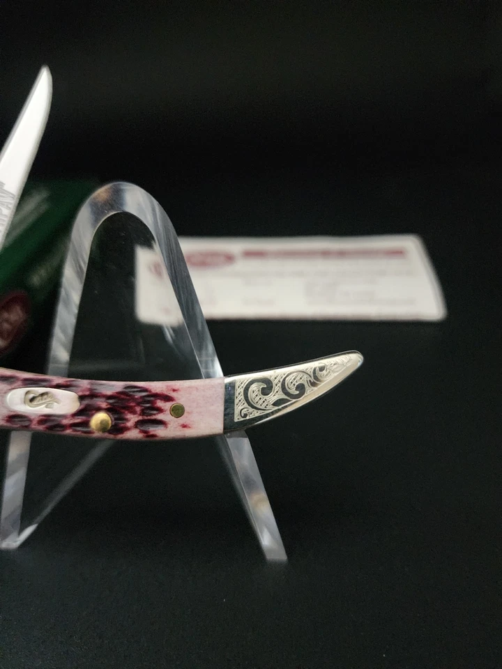 *RARE* 2005 Case XX Ultraviolet Purple Southpaw Toothpick Knife NOS MINT 93/100 - Image 3 of 4