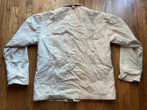 Vintage Duxbak Sakko Herren Größe M Beige Hellbraun Jagd Baumwolle Knopf - Bild 9 von 12