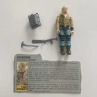 1985 Vintage G.I. GI Joe Lot 3.75 ARAH Cobra Dreadnok Buzzer v1 *100% Complete