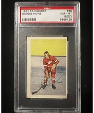 1952 Parkhurst Gordie Howe PSA 8 