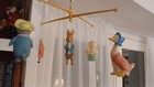 1978 Musical Crib Mobile By Eden Beatrix Potter Works Great!