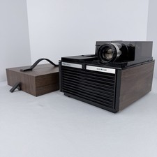 Bell Howell Slide Cube Model 977Q 35mm Slide Projector Remote Tested Working