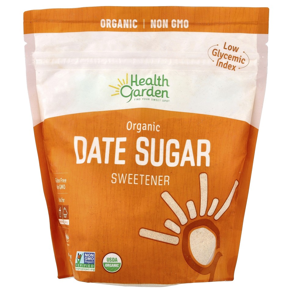 Organic Date Sugar Sweetener, 16 oz (453 g)