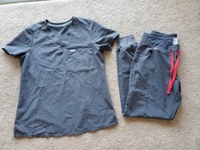 Figs Scrubs Set Zamora Joggers Catarina Shirt Short Sleeved Women's Small