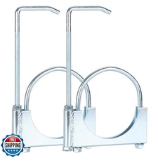 LCGP 4" Universal Exhaust Clamp with Hanger Made of Heavy-Duty Steel Clamp wi