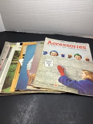 Lot of 18 Vintage Knitting Patterns Books Leaflets