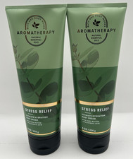 Bath  Body Works Eucalyptus Spearmint Body Cream 2pc Set Full Size 16oz Total