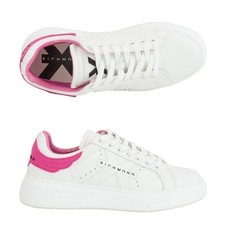 JOHN RICHMOND Sneakers Sneakers In White and Pink 22302 B Sz EU39/US9