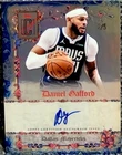 2025-26 Topps Signature Class Daniel Gafford Blue Refractor Auto 2/5 Mint