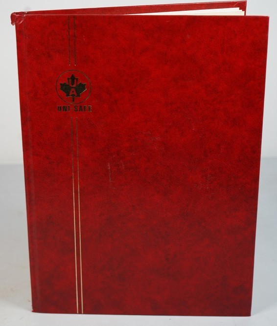 LATIN AMERICA COLLECTION OF 570+ STAMPS MINT & USED STORED IN UNISAFE STOCKBOOK