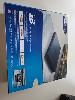 Samsung BD-J5500 3D Blu-Ray Player - Schwarz Neu In Ungeöffneter Ovp #101