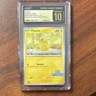 Pokémon Pikachu CGC Pristine  10 Promo 214 Illustration Contest 2024 Winner
