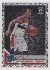 2019 Panini Donruss Optic Rated Rookie Fast Break Prizm Justin Robinson #174 1h5