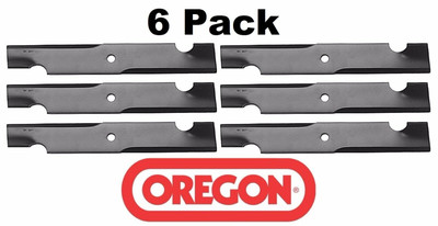 6 Pack Oregon 91-505 High Lift Mower Blade for Toro 50'' 718Z