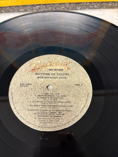 HERREN OHNE HÜTE Rhythmus der Jugend Vinyl LP Schallplatte Backstreet BSR-39002 - Bild 6 von 7