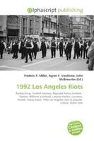 Frederic P. Miller (U. A.) | 1992 Los Angeles Riots | Taschenbuch | Englisch