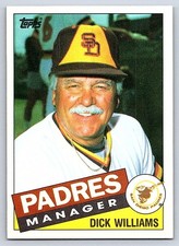 1985 Topps - Dick Williams #66