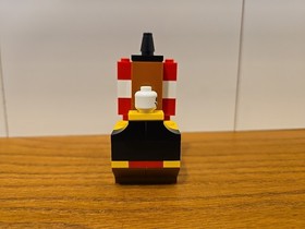 Mini Brick Built Model Of Lego Black Seas Barracuda 6285 - From Set 11021