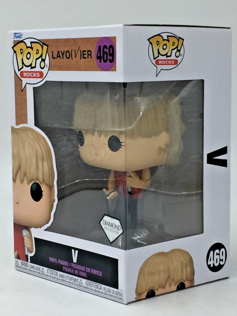 Funko Pop! Rocks BTS Layover V #469 Diamond Glitter with Pop