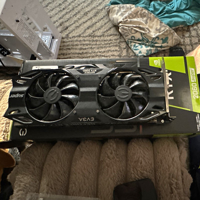 EVGA NVIDIA GeForce RTX 2060 SUPER SC Ultra Gaming LED Fan Heatsink GPU