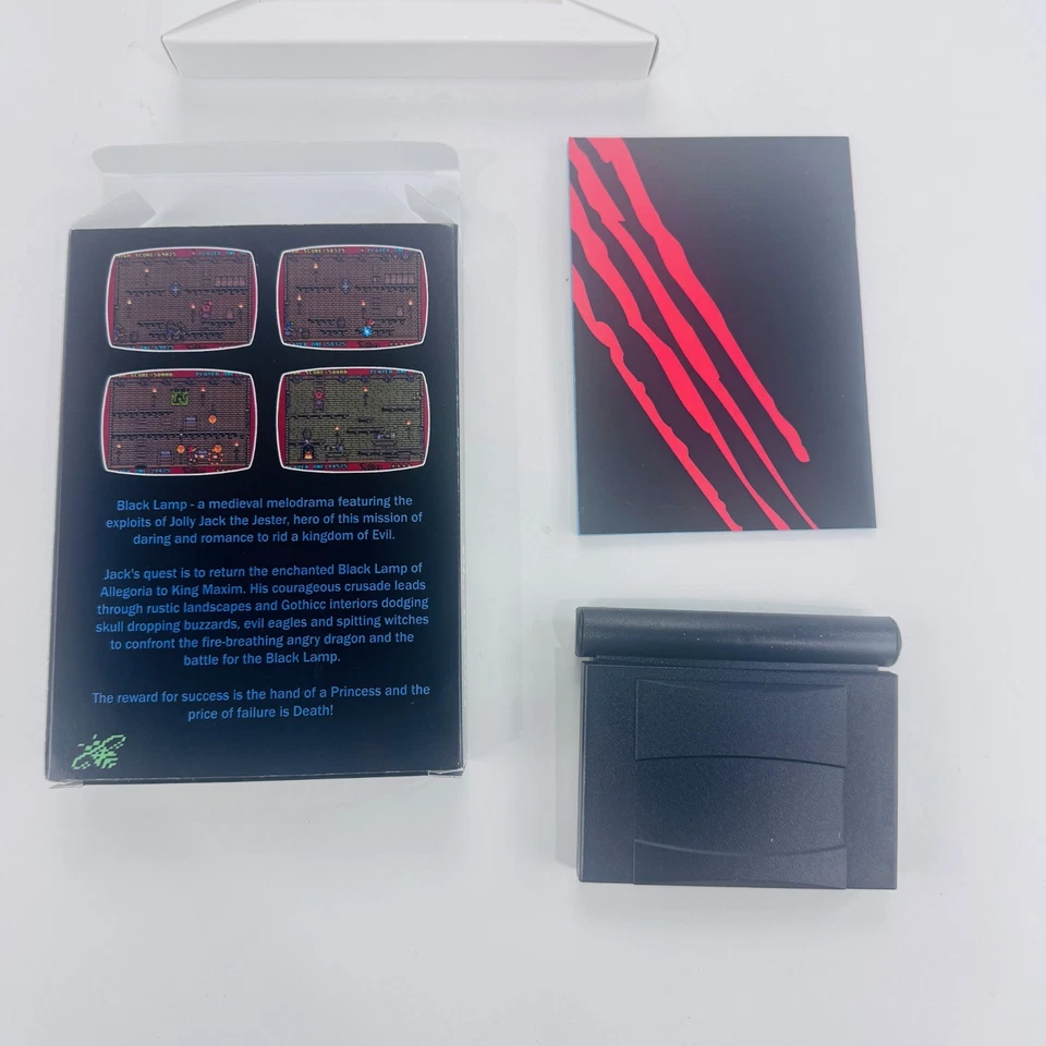 Black Lamp - Atari Jaguar, 1988 Homebrew RARE Game CIB Complete SHARP FREE SHIP! - Image 4 of 4