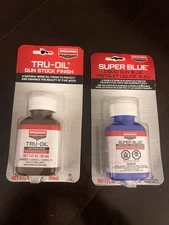 Birchwood Casey Super Blue Liquid Gun & Tru-oil Gun Stick Finish
