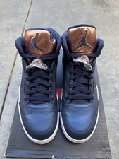 Size 9.5 - Air Jordan 5 Retro Bronze Worn Once!