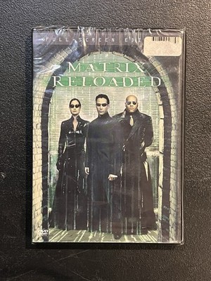 The Matrix Reloaded DVD Full Screen Edition Keanu Reeves 2003 BRAND NEW Sealed