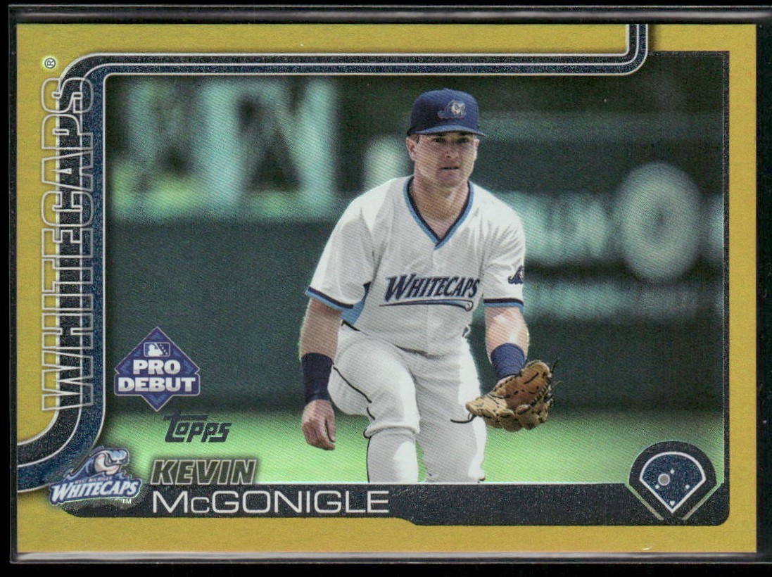 2025 Topps Pro Debut Baseball Kevin McGonigle Gold Foil /50