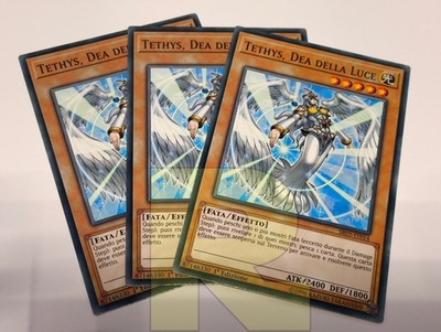 3x Tethys Göttin des Lichts  Common  SR05-IT014  Yugioh  Deutsch