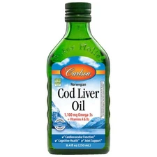 9/2028 Carlson Norwegian Cod Liver Oil Natural, 250ml